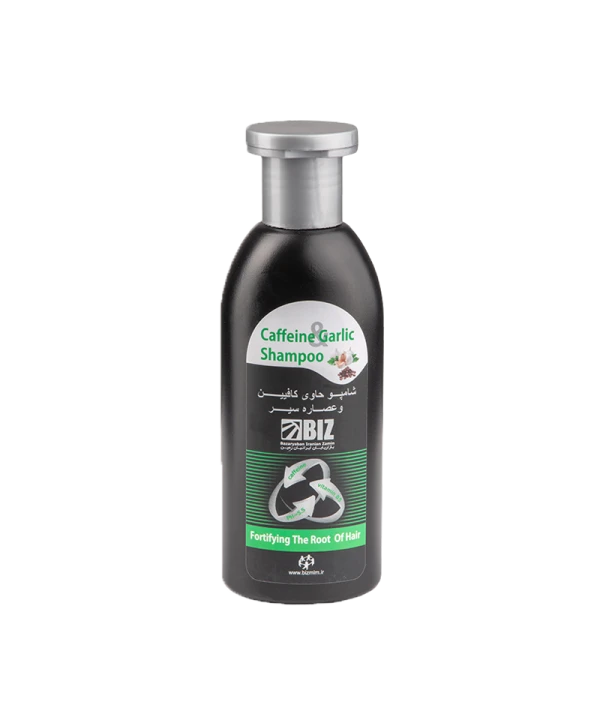 شامپو سیر کافئین بیز