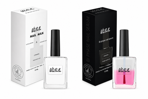 پک شیر ناخن و سرم دوفاز ناخن،تقویت کننده ناخن برند ویتابلا